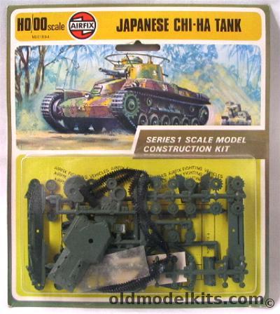 Airfix 1/76 Japanese Chi-Ha Medium Tank - Blister Pack, 01319-4 plastic model kit